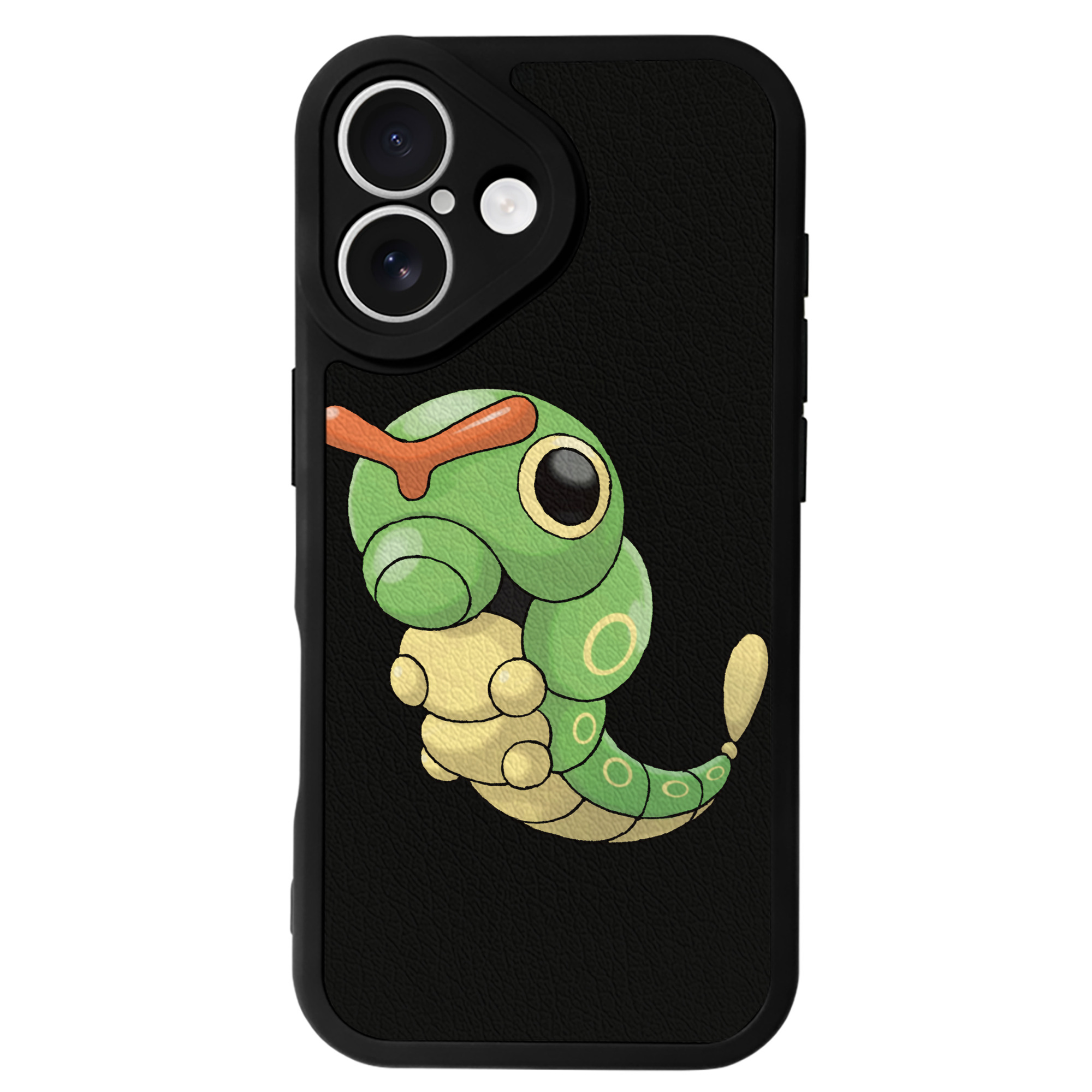（画像用） ポケットモンスター Pokémon 【iPhone 16シリーズ対応】シリコンスマホケース（レザー調） 材質：シリコン